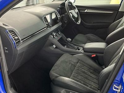 Używany Skoda Karoq SE L 150 KM (110 kW) 2022 Niebieski SUV