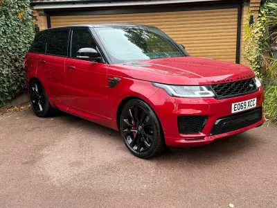 Used Land Rover Range Rover Sport 400 HP (294 kW) 2019 Red SUV