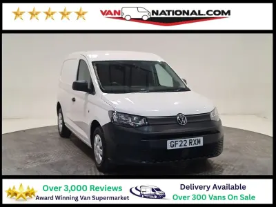 Used VW Caddy 102 HP (75 kW) 2022 White MPV