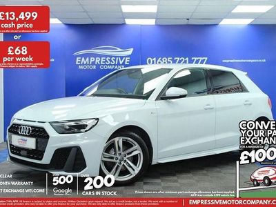 Used Audi A1 Sportback S-Line 116 HP (85 kW) 2019 White Hatchback