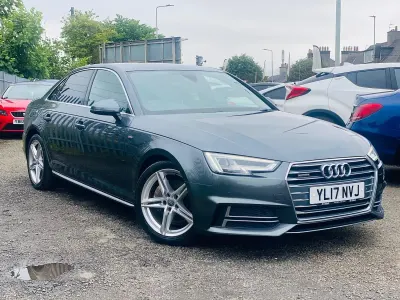 Used Audi A4 S-Line 190 HP (139 kW) 2017 Grey Sedan