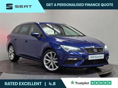 Used Seat Leon ST FR 147 HP (108 kW) 2017 Blue Estate