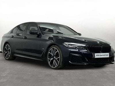Black Used 2021 BMW 520 M Sport Sedan | £25,800 (Fair price)
