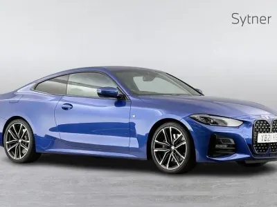 Used BMW 420 M Sport 192 HP (141 kW) 2021 Blue Coupe