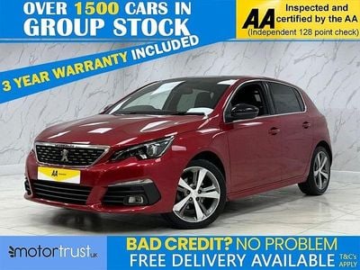Red Used 2020 Peugeot 308 GT-line Hatchback | £10,795 (A bit pricey)