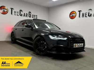 Begagnad Audi A6 S-Line 272 HK (200 kW) 2016 Svart Kombi