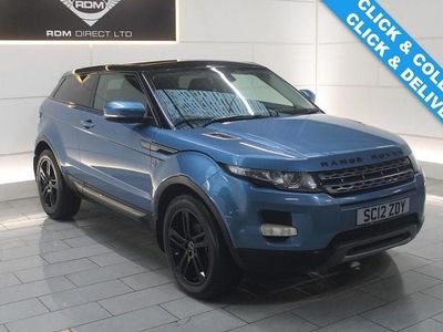 Blue Used 2012 Land Rover Range Rover evoque Pure SUV | £8,450 (Fair price)