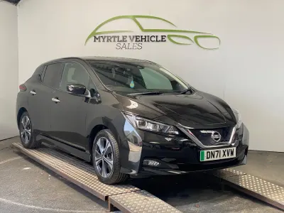 Used Nissan Leaf Tekna 110 kW (150 HP) 2021 Black Hatchback