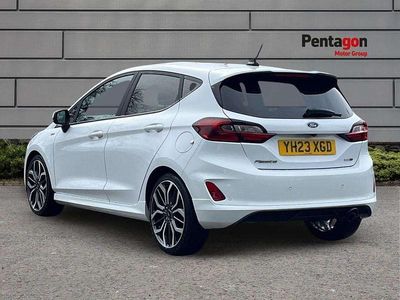 Used Ford Fiesta ST-Line X 123 HP (90 kW) 2023 White Hatchback