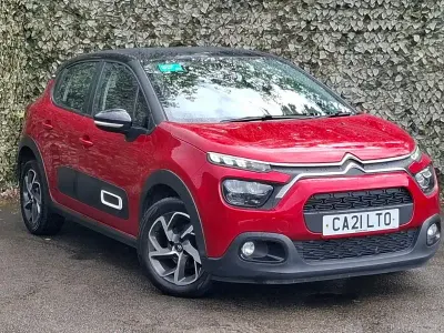 Used Citroën C3 PureTech 83 HP (61 kW) 2021 Red Hatchback