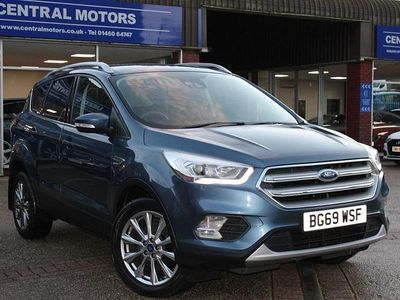 Used Ford Kuga Titanium 120 HP (88 kW) 2019 Blue SUV