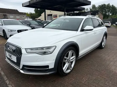 Used Audi A6 Allroad Sport 272 HP (200 kW) 2019 White Estate