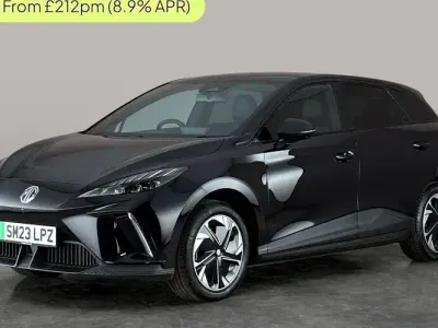 Used MG MG4 EV Trophy 150 kW (204 HP) 2023 Black Hatchback