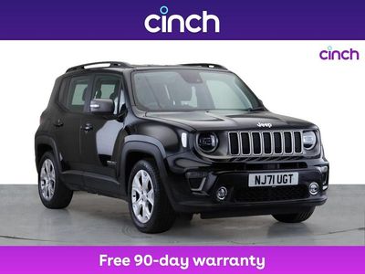 Black Used 2021 Jeep Renegade Limited SUV | £14,599 (Fair price)