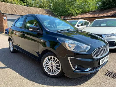 Used Ford Ka Plus Zetec 85 HP (62 kW) 2019 Black Hatchback