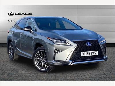 Used Lexus RX450h Sport Line 313 HP (230 kW) 2019 Silver SUV