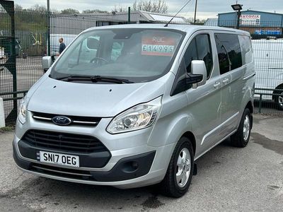 Usado Ford Transit Custom Limited 130 CV (95 kW) 2017 Plateado Van