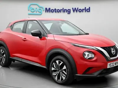 Used Nissan Juke Acenta 117 HP (86 kW) 2022 Red SUV