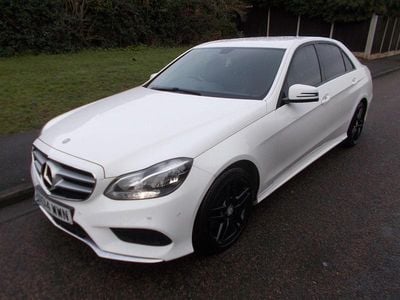 White Used 2014 Mercedes E220 AMG Sedan | £6,690 (Good price)