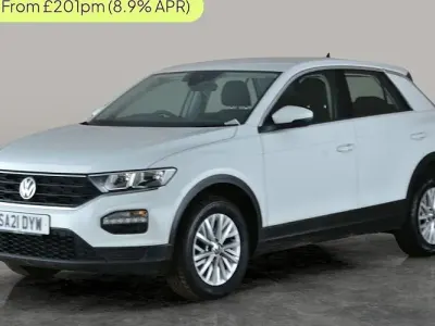 Begagnad VW T-Roc S 110 HK (80 kW) 2021 Vit SUV