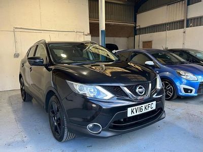 Used Nissan Qashqai N-TEC 2016 Black SUV