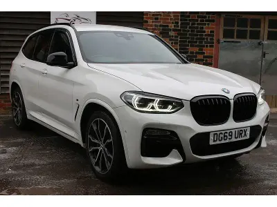 Begagnad BMW X3 M Sport 2019 Vit SUV