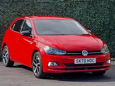 Used VW Polo Beats 80 HP (58 kW) 2020 Red Hatchback