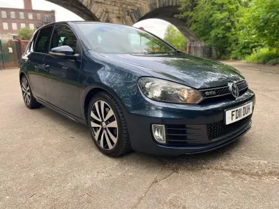 Used VW Golf VI GTD 170 HP (125 kW) 2011 Blue Hatchback