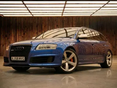Used Audi RS6 Comfort 580 HP (426 kW) 2008 Blue Estate