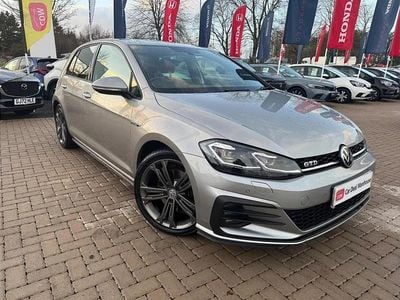 Silver Used 2018 VW Golf VII GTD Hatchback | £15,299 (Fair price)