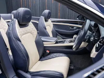 Used Bentley Continental GT Convertible Mulliner 2021 Blue Cabriolet