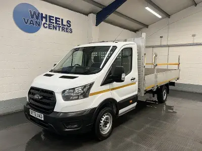 Used Ford Transit 130 HP (95 kW) 2022 White Cabriolet