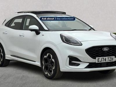 White Used 2024 Ford Puma ST-Line X SUV | £20,899 (Expensive)