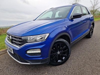 Used VW T-Roc SE 115 HP (84 kW) 2018 Blue SUV
