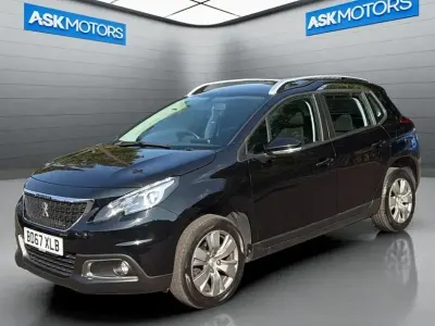 Used Peugeot 2008 Active 82 HP (60 kW) 2017 Black SUV