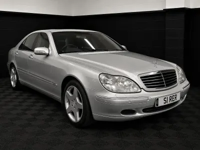 Used Mercedes S500L 2001 Silver Sedan
