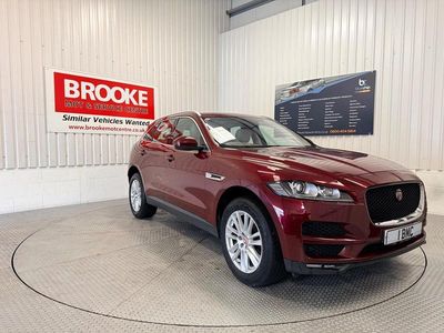 Used Jaguar F-Pace Portfolio 180 HP (132 kW) 2016 Red SUV