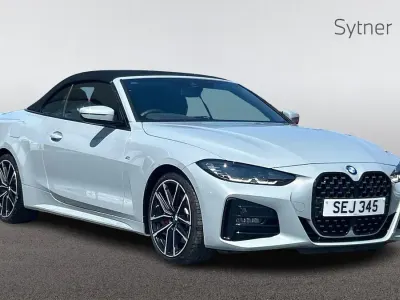 Used BMW 420 M Sport 181 HP (133 kW) 2022 Grey Cabriolet