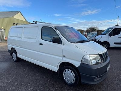 White Used 2007 Toyota HiAce Van | £6,995 (Good price)