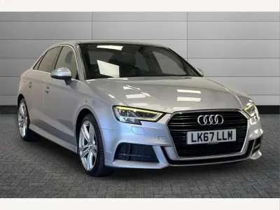 Begagnad Audi A3 S-Line 116 HK (85 kW) 2017 Silver Sedan