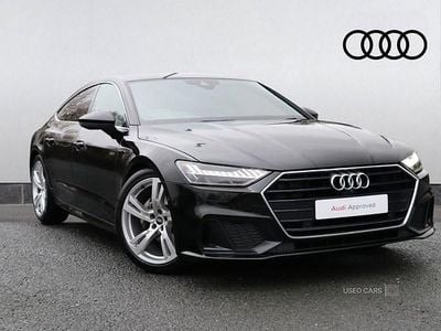 Used Audi A7 S-Line 2020 Black Sedan