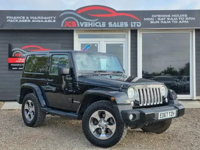 Używany Jeep Wrangler Overland 2017 Czarny SUV