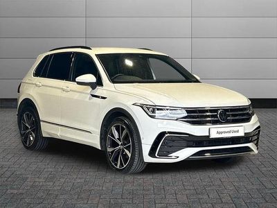 Used VW Tiguan R-line 150 HP (110 kW) 2023 White SUV