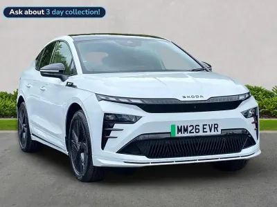 Used Skoda Enyaq iV vRS 250 kW (340 HP) 2026 White SUV