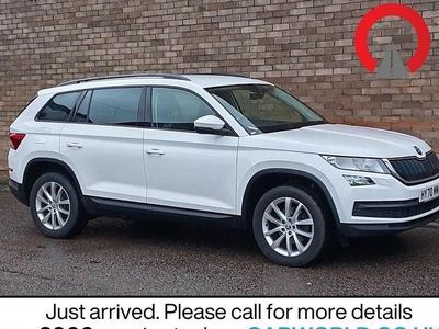 Used Skoda Kodiaq SE 150 HP (110 kW) 2020 White SUV