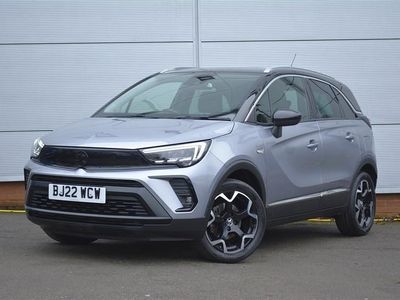 Used Vauxhall Crossland Ultimate 110 HP (80 kW) 2022 Quartz grey SUV