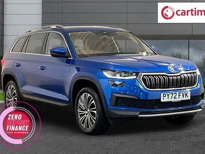 Used Skoda Kodiaq SE L Executive 150 HP (110 kW) 2022 Blue SUV