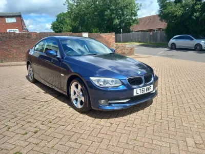 Used BMW 320 Comfort Edition 170 HP (125 kW) 2011 Blue Coupe