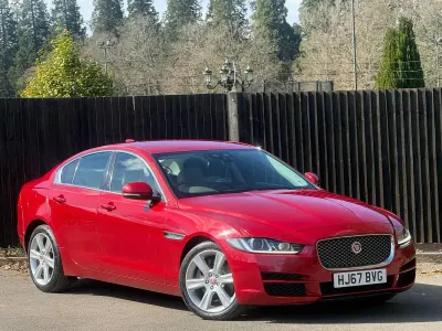 Used Jaguar XE Portfolio 2017 Red Sedan