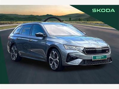 Used Skoda Octavia vRS 265 HP (194 kW) 2024 Grey Estate